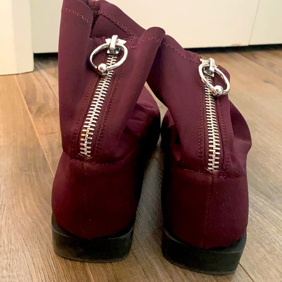 Satin stretch Balenciaga Style sock boot - Picture 2 of 5